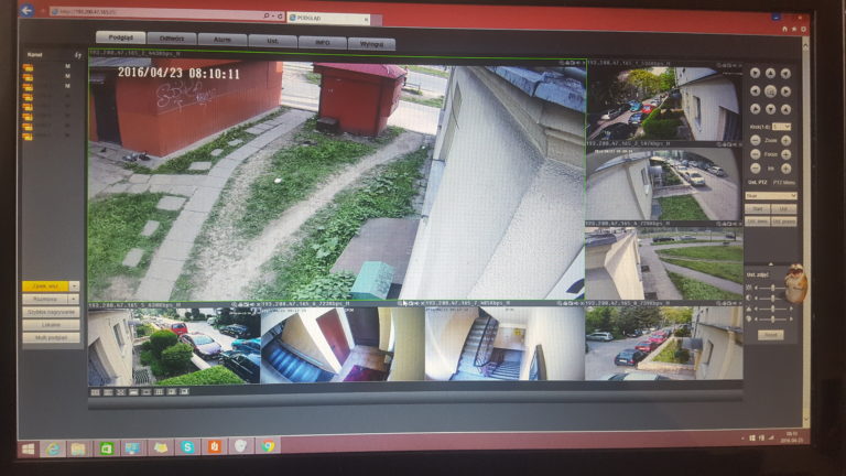 instalacja kamer do monitoringu CCTV Krakow